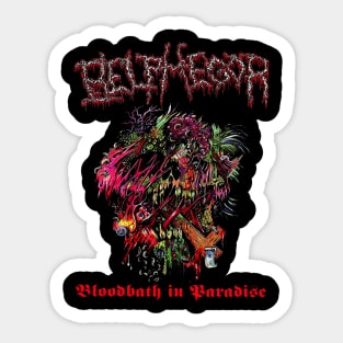 Belphegor Bloodbath In Paradise Album Cover Sticker